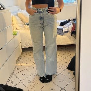 Zara wide leg jeans